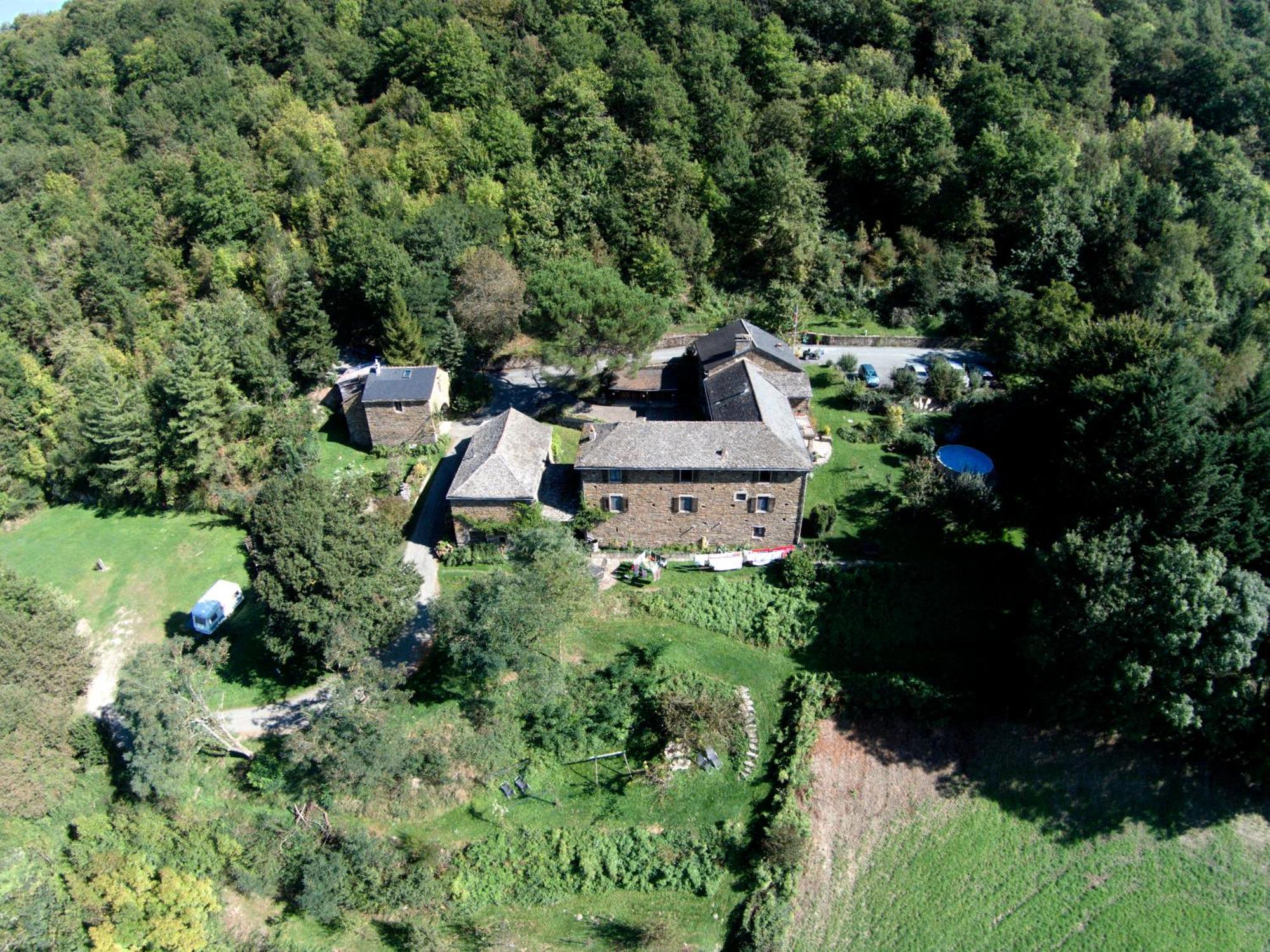 Domaine La Libaudie Hotel La Bastide-Solages Bagian luar foto