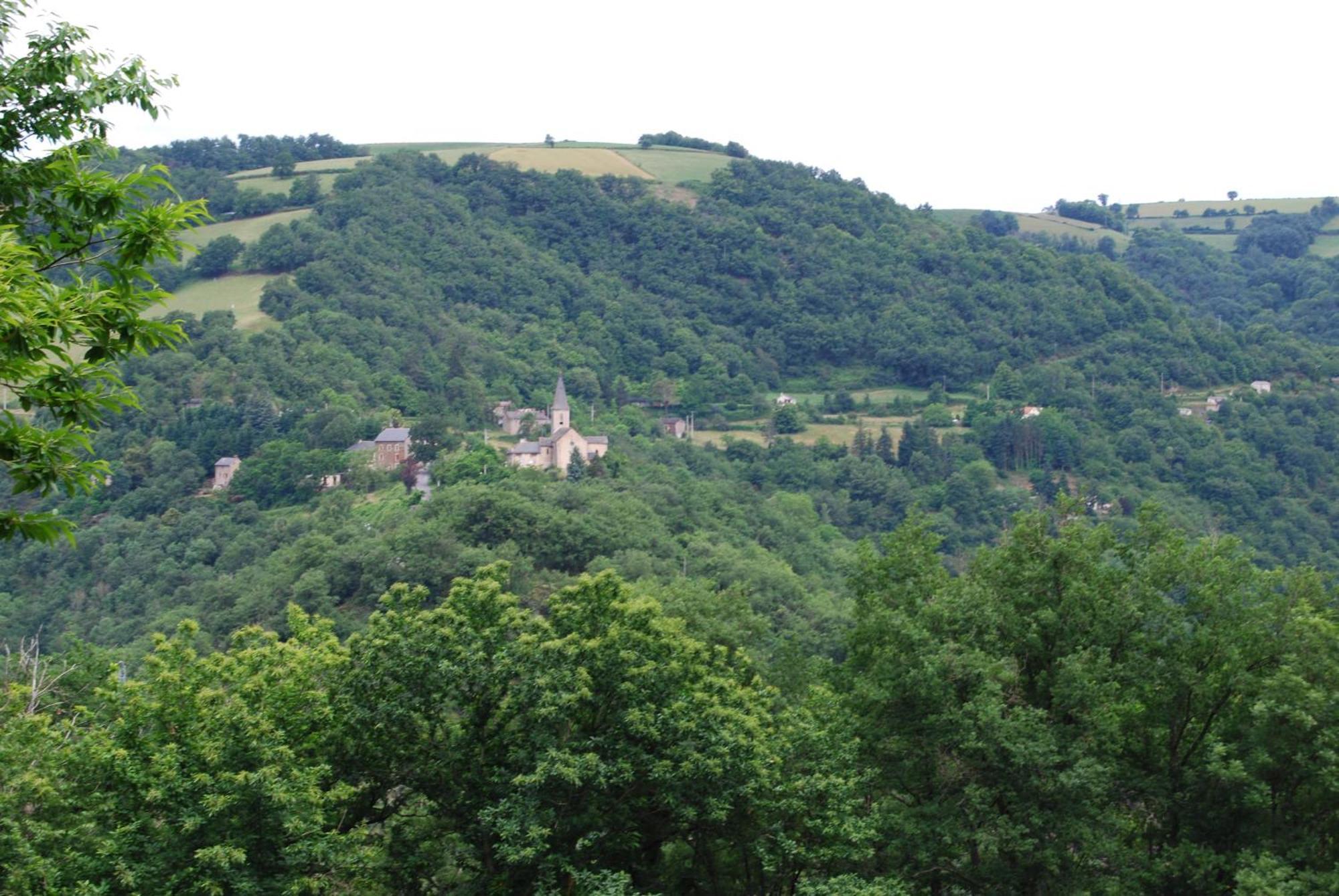 Domaine La Libaudie Hotel La Bastide-Solages Bagian luar foto