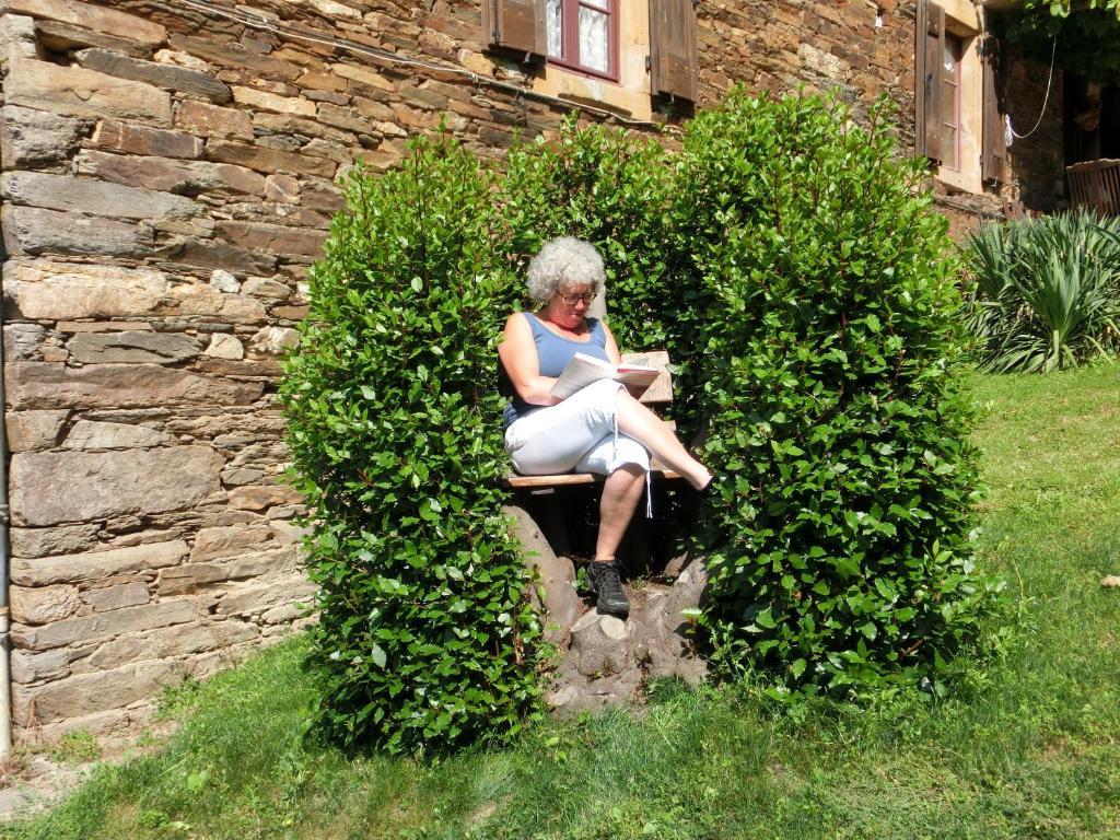 Domaine La Libaudie Hotel La Bastide-Solages Bagian luar foto